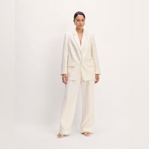 Everlane THE OVERSIZED BLAZER IN LINEN size 8